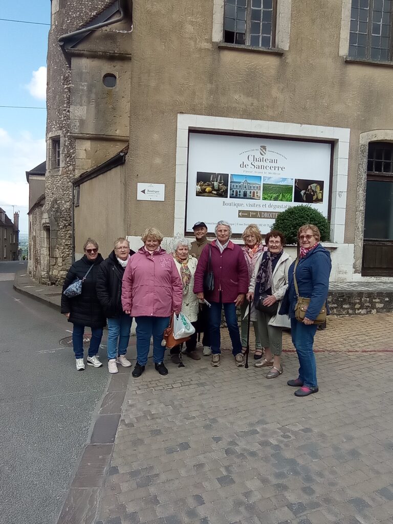 Sortie au Château de Sancerre le mercredi 7 mai dans le cadre des activités seniors