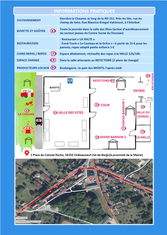 Programme du salon de la petite enfance et de la parentalité