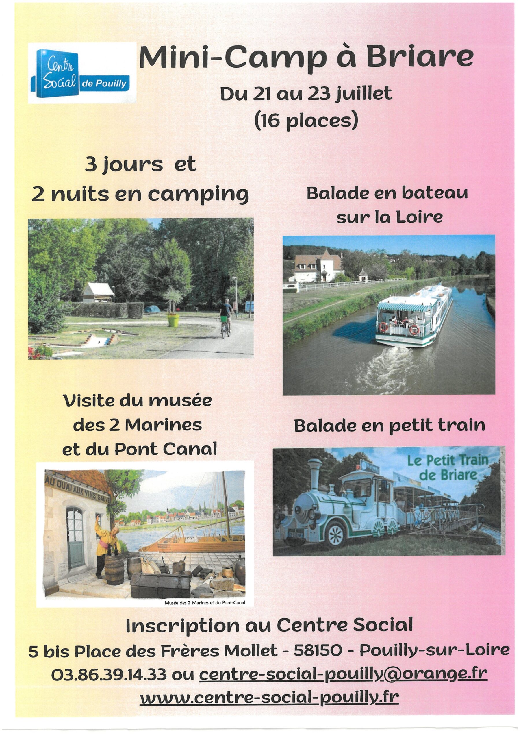 Mini-Camp à Briare