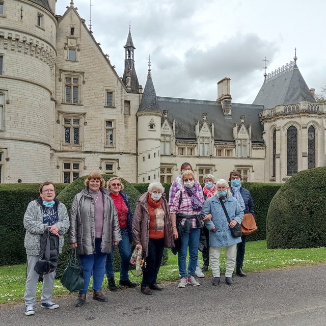 Belle visite du Château du Nozet