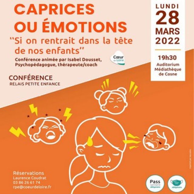 Conférence Relais Petite Enfance « Caprices ou Émotions »