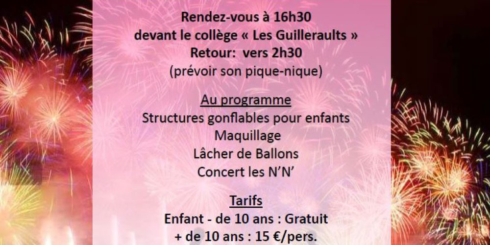 Rogny-Les-Sept-Ecluses « Grand Spectacle Pyrotechnique »
