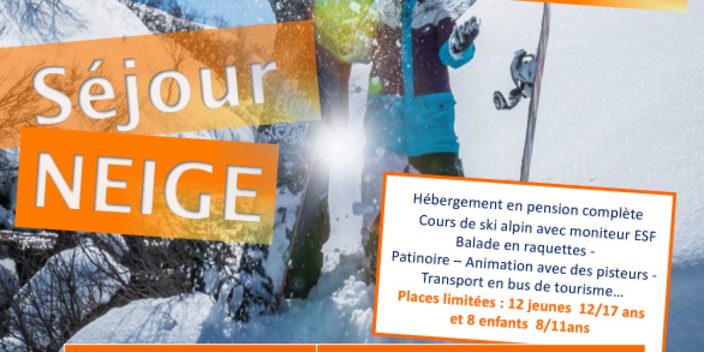 Séjour Neige à Valloire du 12 au 17 février
