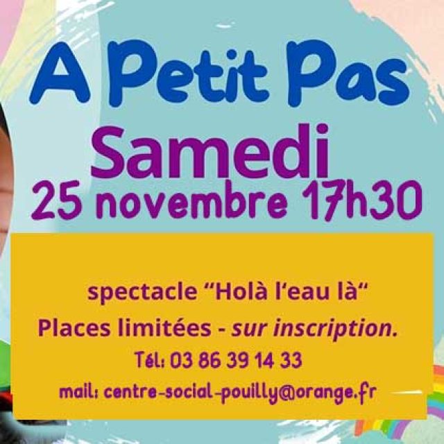 Spectacle « Holà l’eau là » sur inscription