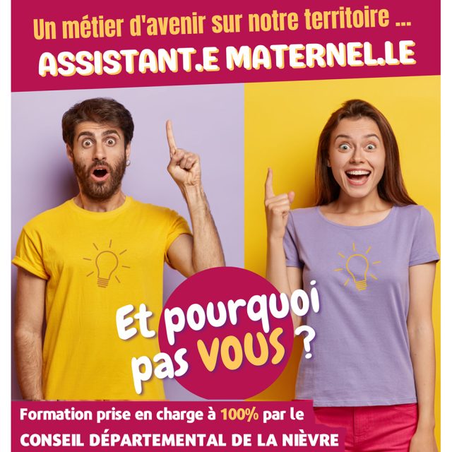 Un métier d&rsquo;avenir : assistant.e maternel.le