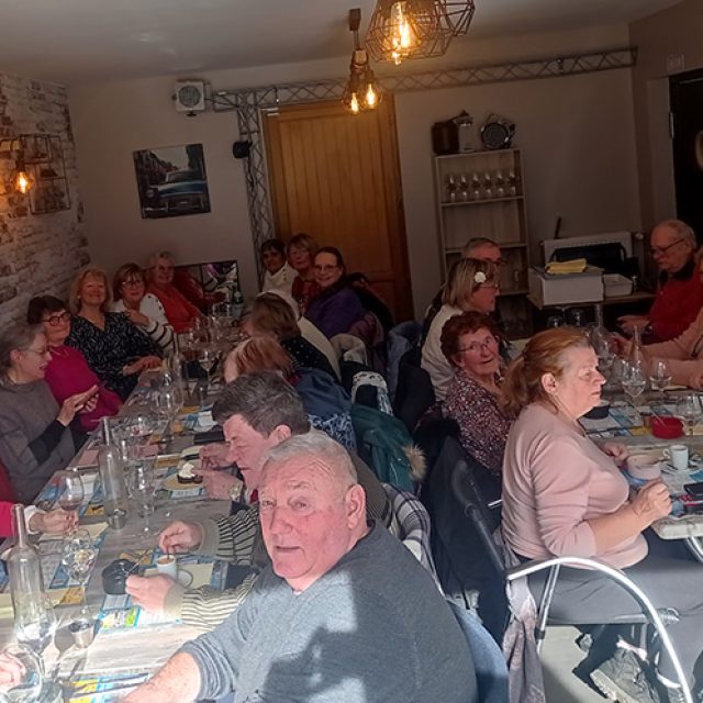 Coin des séniors : déjeuner au restaurant de Saint-Andelain