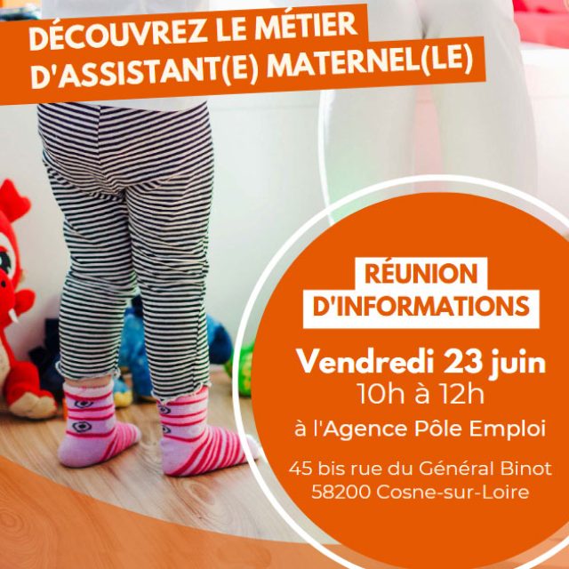 Réunion de promotion du métier d’Assistante Maternelle