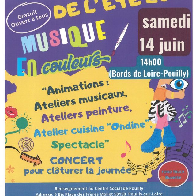Fête de l’Été 2025, le samedi 14 juin 2025