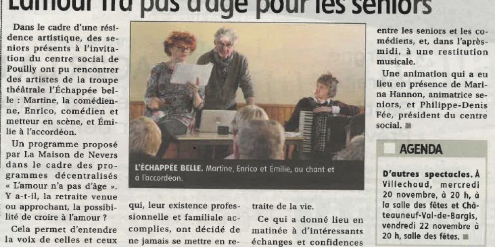 L&rsquo;amour n&rsquo;a pas d&rsquo;âge pour les seniors