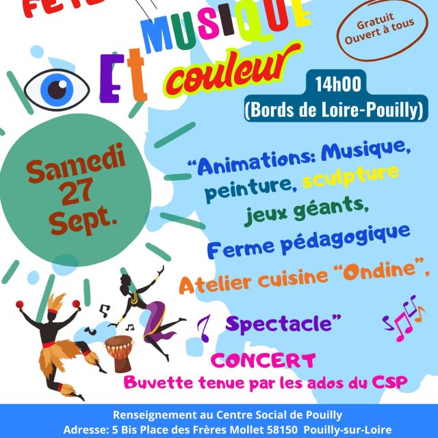 Fête du CSP 2025 Musique et Couleur