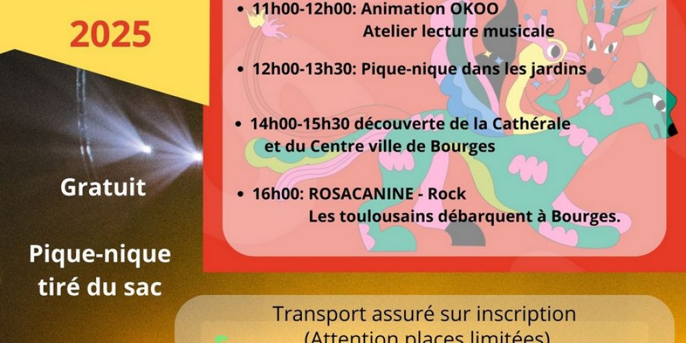 Sortie famille Printemps de Bourges 2025