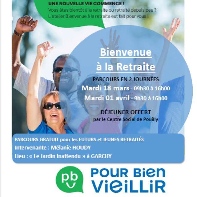 Bienvenue à la retraite 2025