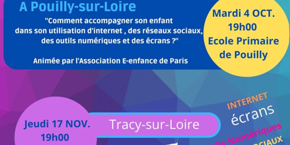 Conférences : comment accompagner son enfant dans son utilisation d&rsquo;internet