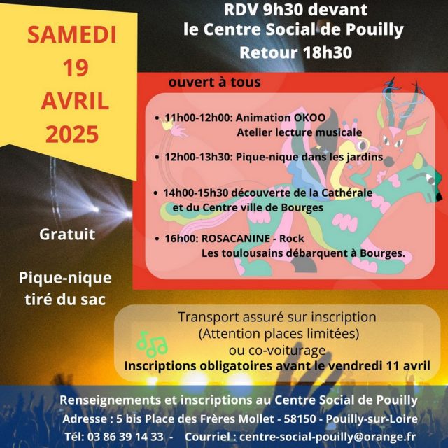 Sortie famille Printemps de Bourges 2025