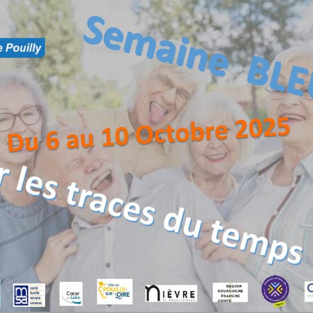 Semaine Bleue du 6 au 10 octobre 2025