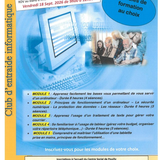 Initiation aux outils numériques