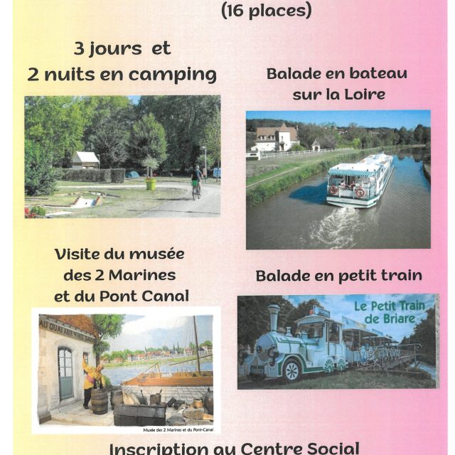 Mini-Camp à Briare