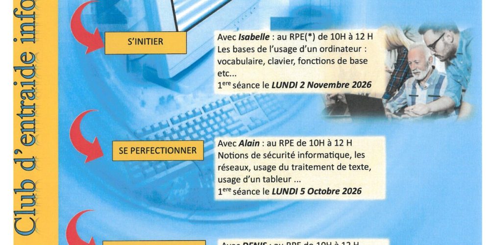 Initiation aux outils numériques