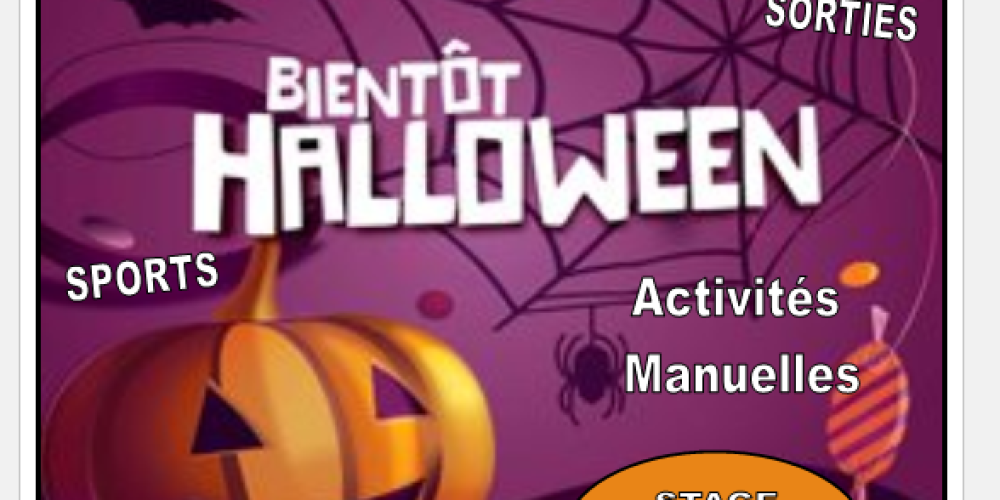 Programme des vacances d&rsquo;automne