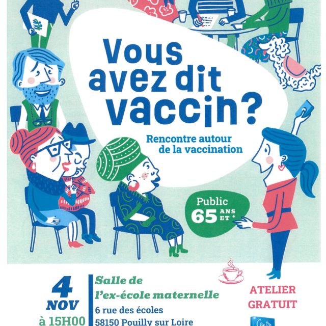 Rencontre autour de la vaccination le 4 novembre 2026 à 15h00