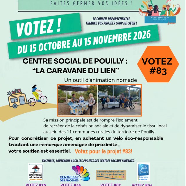La Caravane du lien 2026 Budget participatif nivernais
