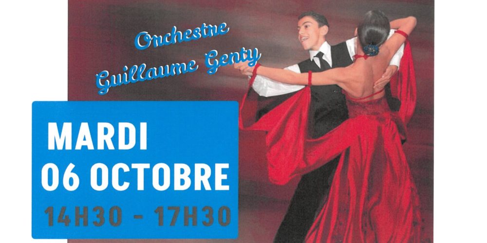 Thé dansant mardi 06 octobre 2026