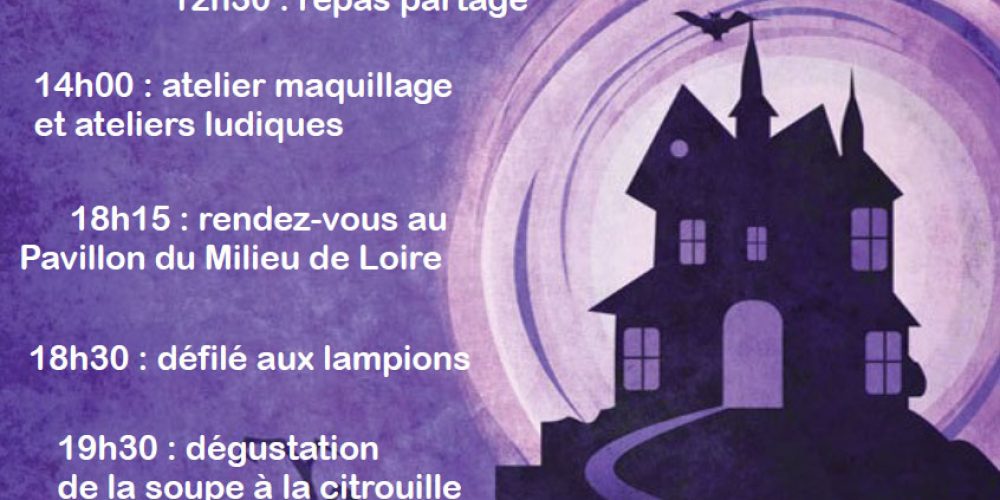 Fête d&rsquo;Halloween au centre social !